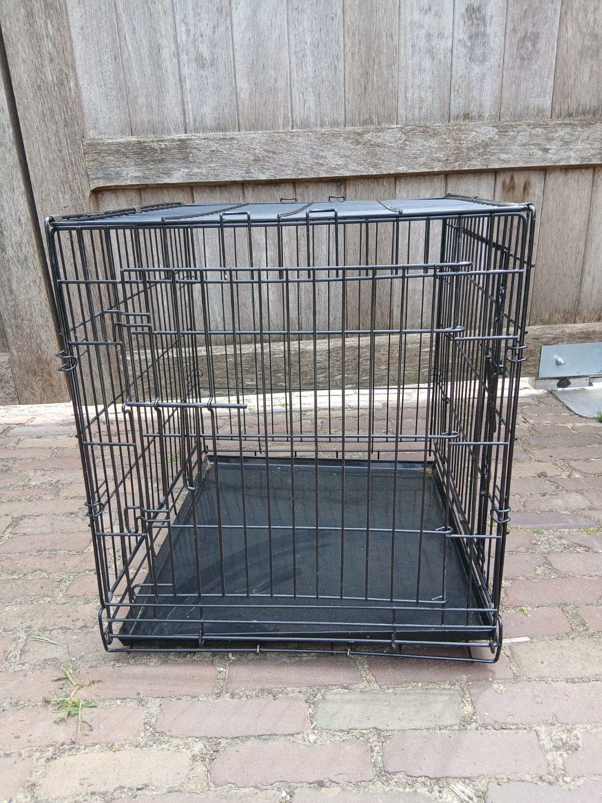 honden / katten benche kooi, Animaux & Accessoires, Maisons pour chiens, Enlèvement