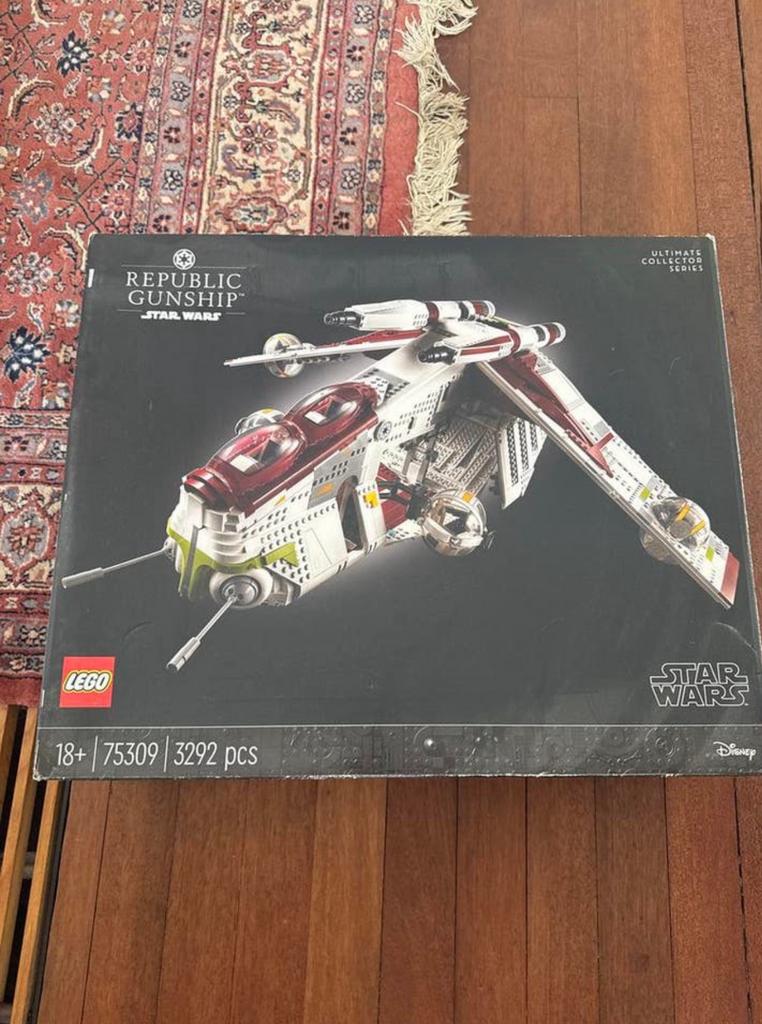 Lego Star Wars Republic Gunship, Ophalen of Verzenden, Zo goed als nieuw