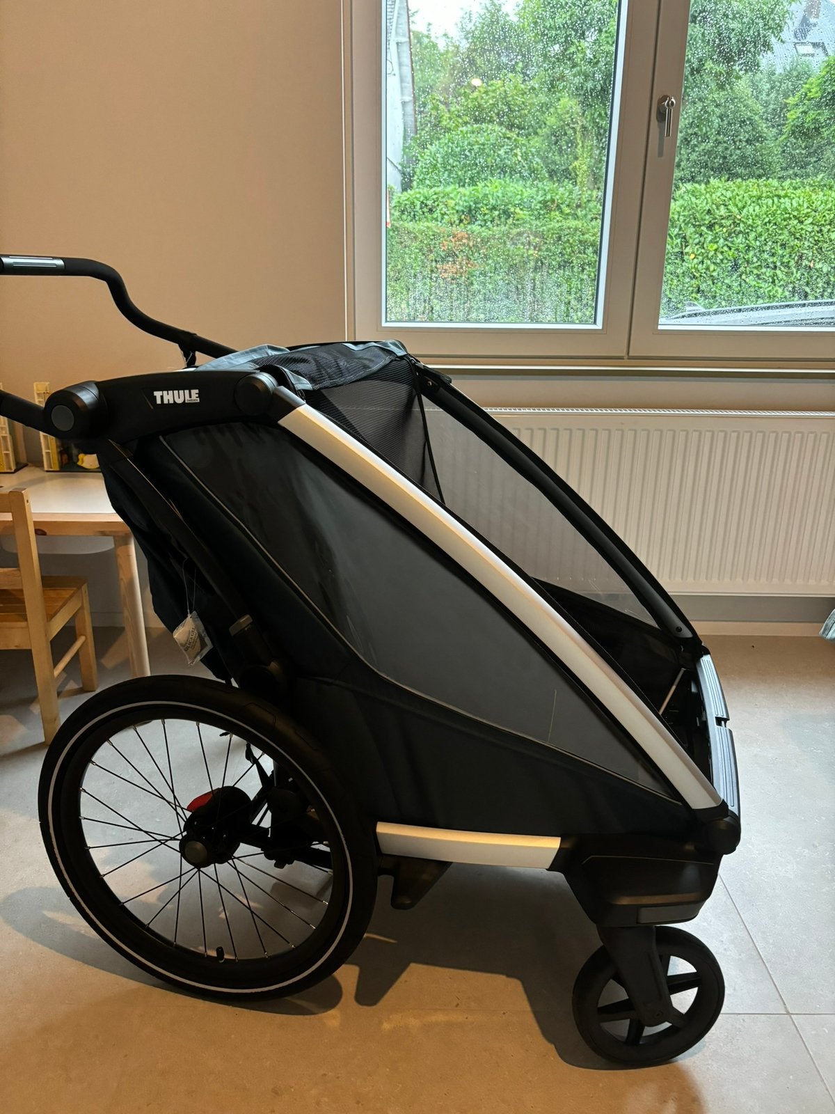 Remorque thule 2 places, Enlèvement, Utilisé, Remorque pour enfant, Suspension