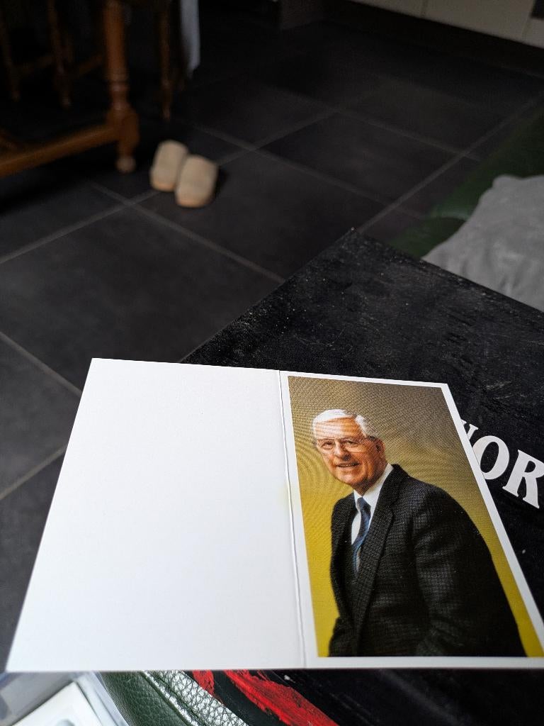 Dp Luc de Pape, Enlèvement ou Envoi, Image pieuse