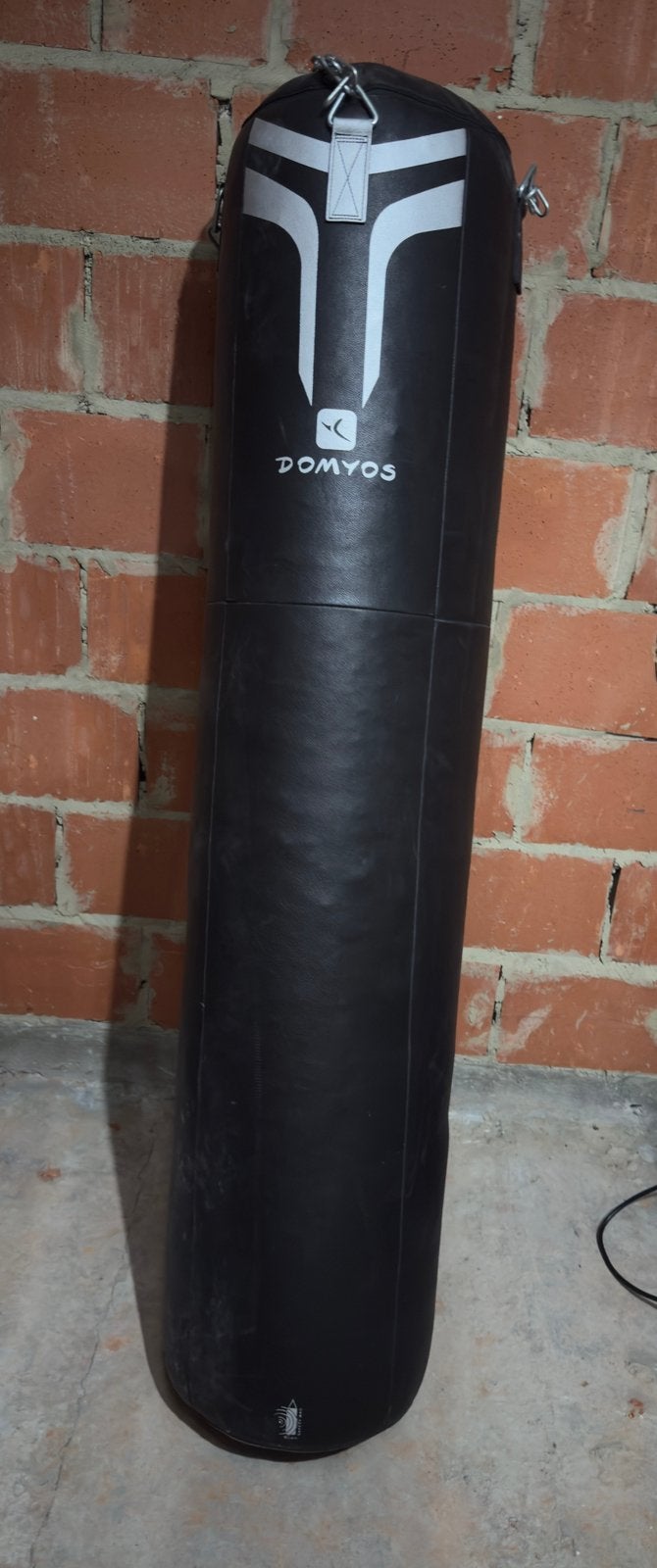 Sac de frappe Domyos TB 1500 – cuir véritable – 40 kg, Enlèvement, Comme neuf