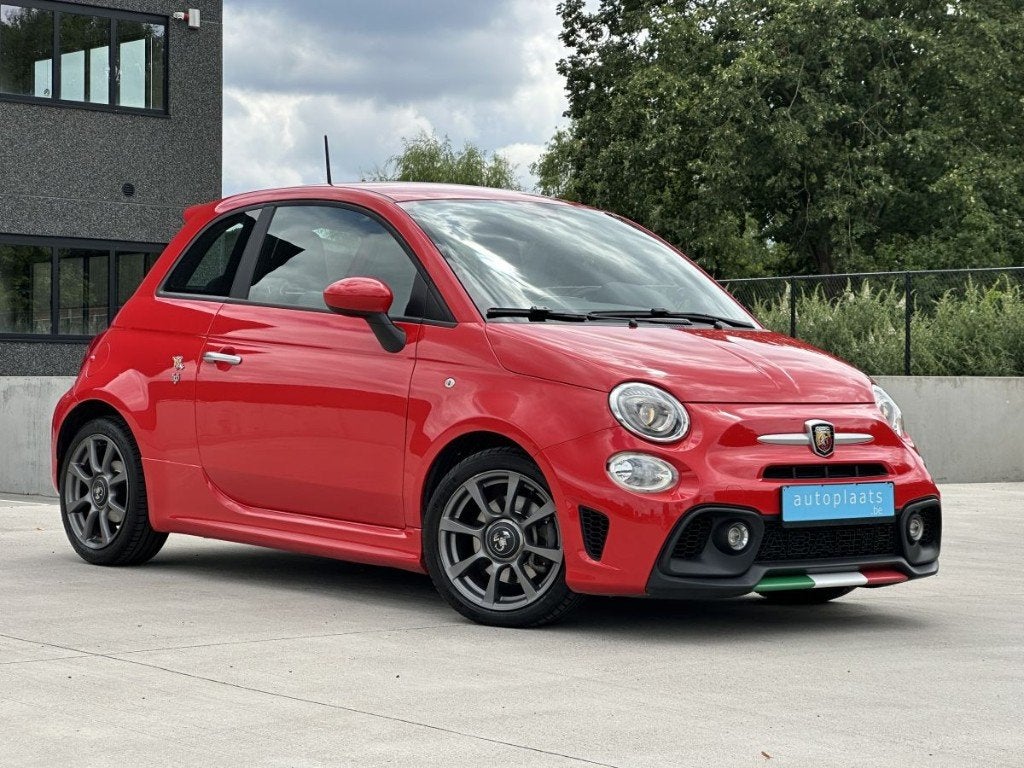 Fiat Abarth 595 Turbo 68556km, Autos, Abarth, Rouge, Achat, 139 g/km, Euro 6