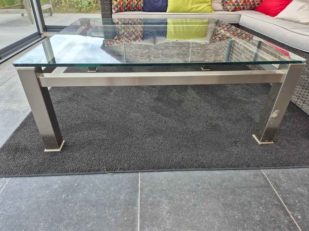 Salon tafel, Huis en Inrichting, Ophalen, 50 tot 100 cm, Vierkant, 50 tot 100 cm