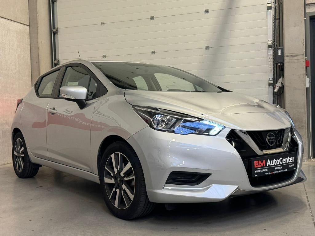 Nissan Micra 1.0i Benzine 29.000KM Camera-Airco-1St-Garantie, Stof, https://public.car-pass.be/vhr/a2c46f44-2aaf-4487-a789-bc64c55668cd