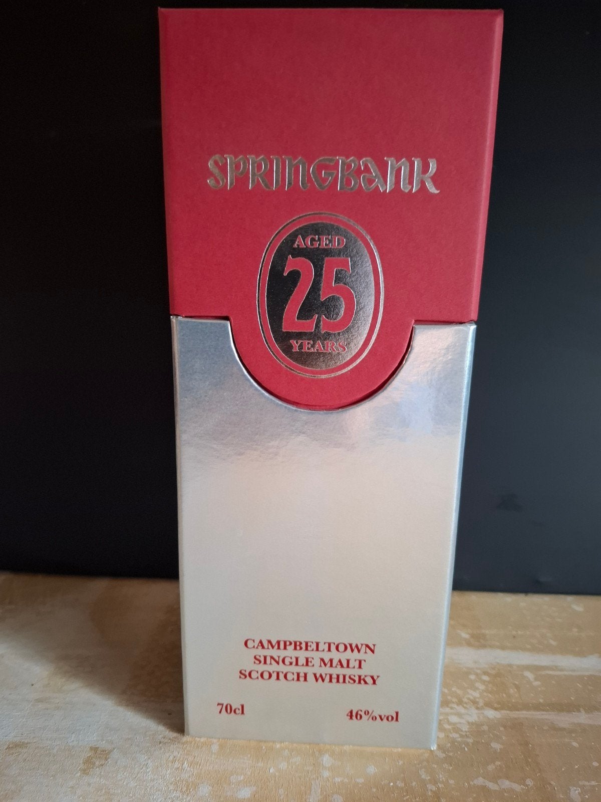 Whisky Springbank-25ans-bouteille 2014, Enlèvement, Neuf