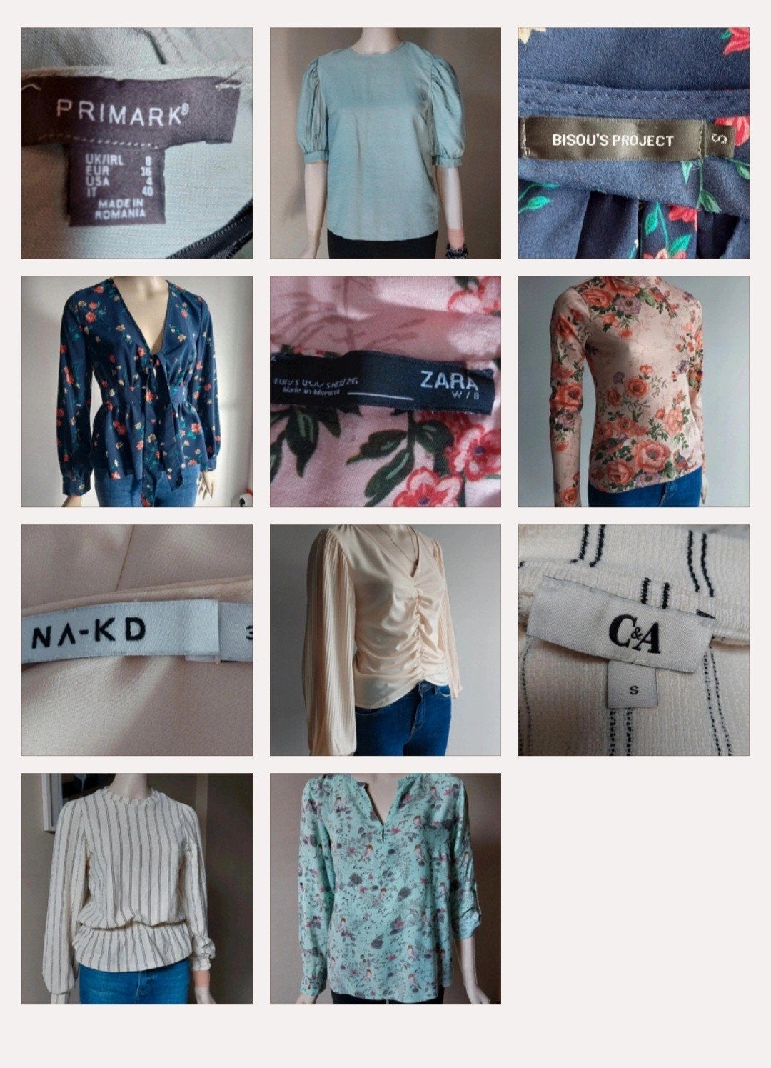 6 blouses M, Vêtements | Femmes, Blouses & Tuniques, Enlèvement ou Envoi