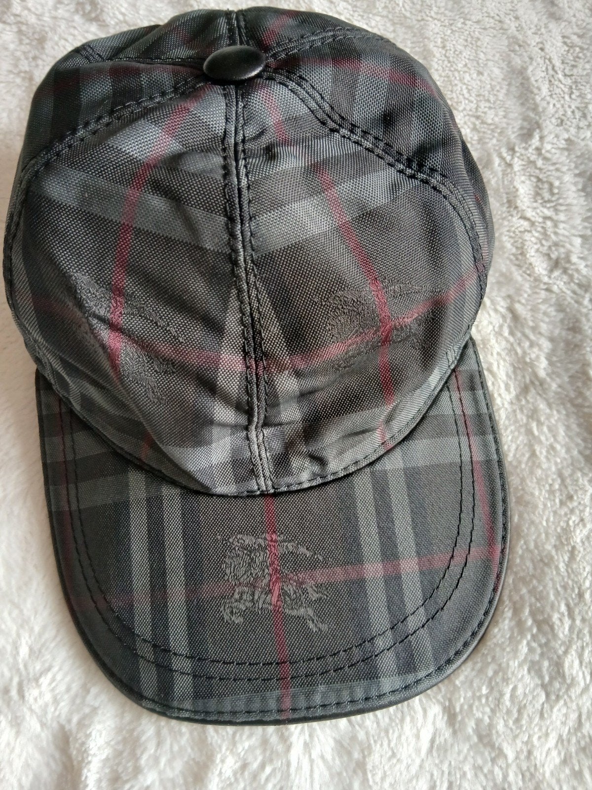 Burberry pet donkerbruin geruit mt M, Vêtements | Hommes, Enlèvement ou Envoi, Casquette, Burberry, 57 cm (M, 7⅛ pouces) ou moins