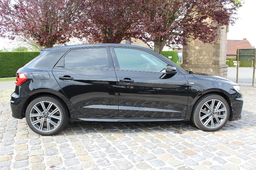 Audi A1 "S-line exterieur", Auto's, Automaat, Stof, A1, Zwart