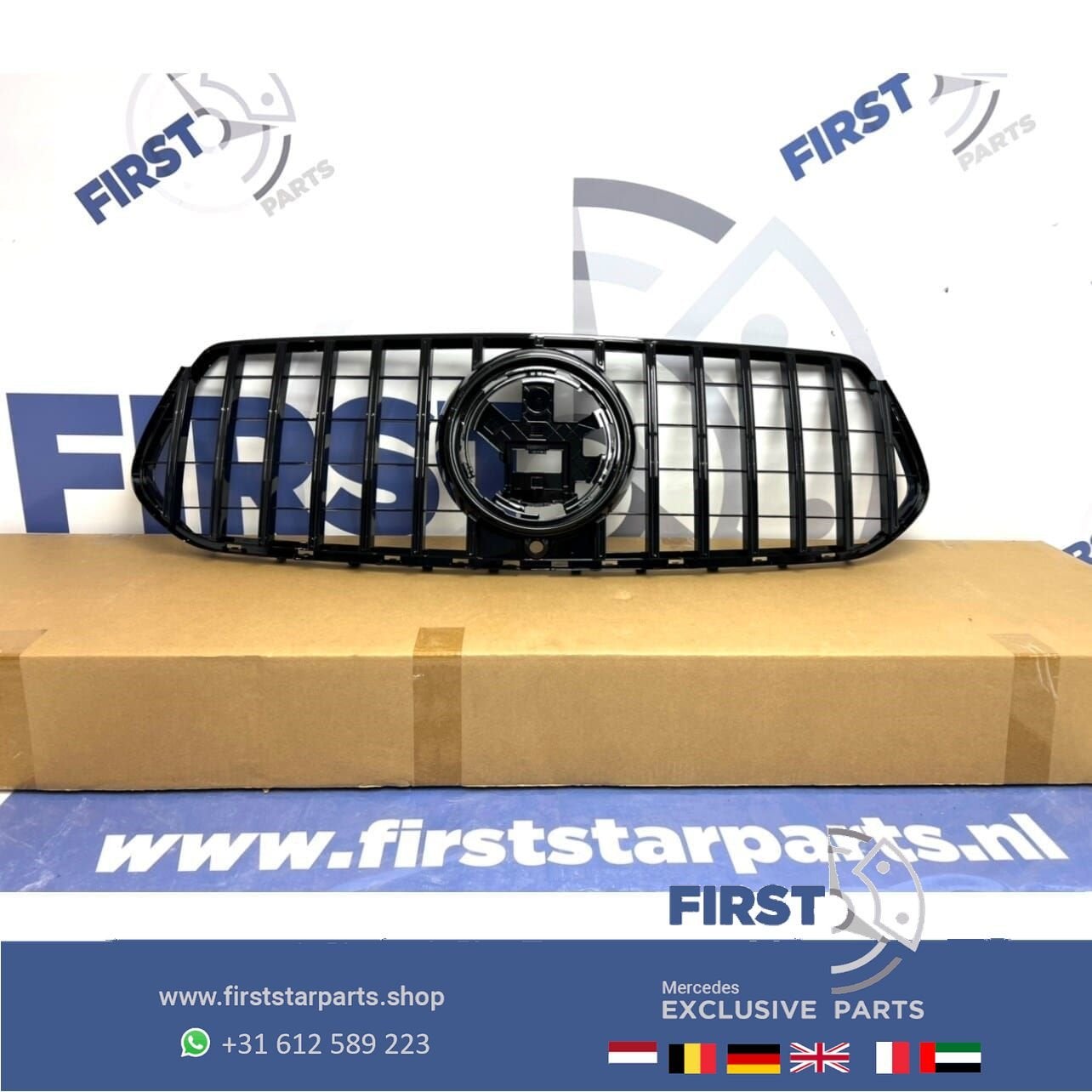 W253 X253 C253 FACELIFT GLC63 AMG GT GRIL voor Mercedes GRIL, Gebruikt, -, Ophalen of Verzenden, -