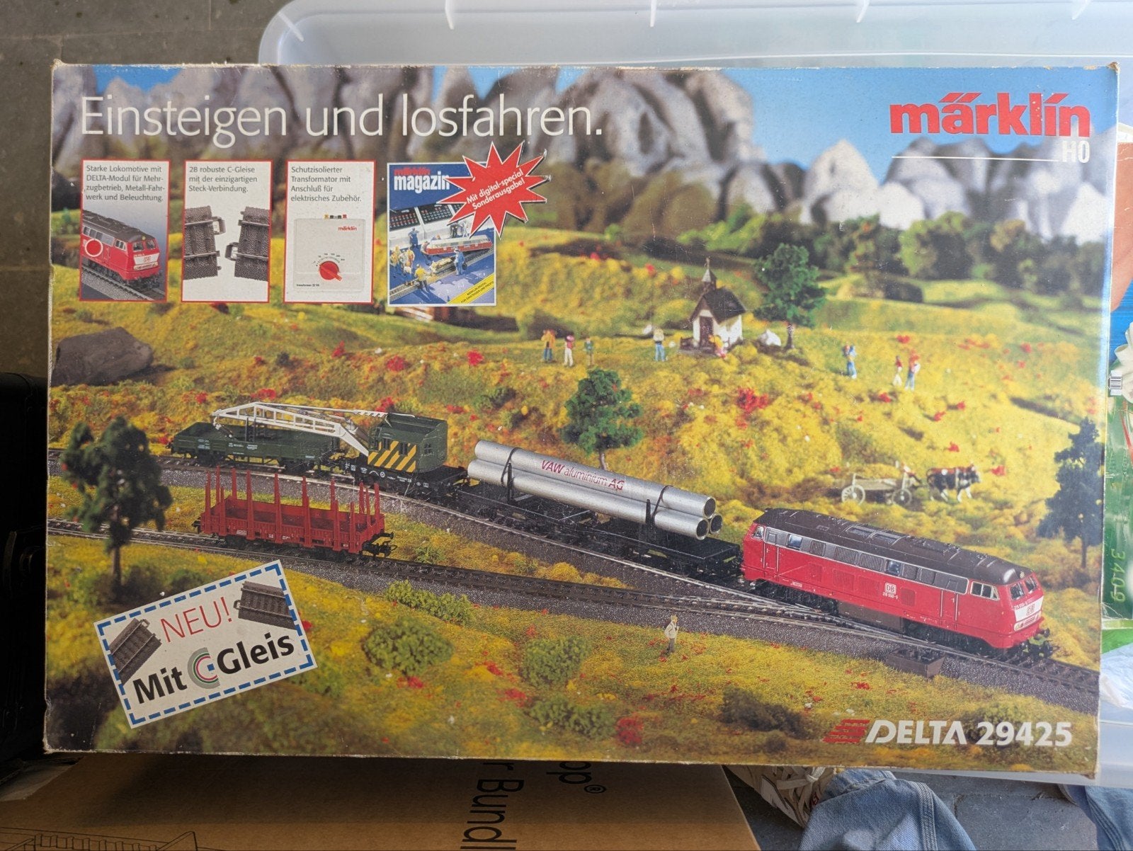 Märklin Delta 29425 volledige set, Hobby en Vrije tijd, Ophalen, Märklin
