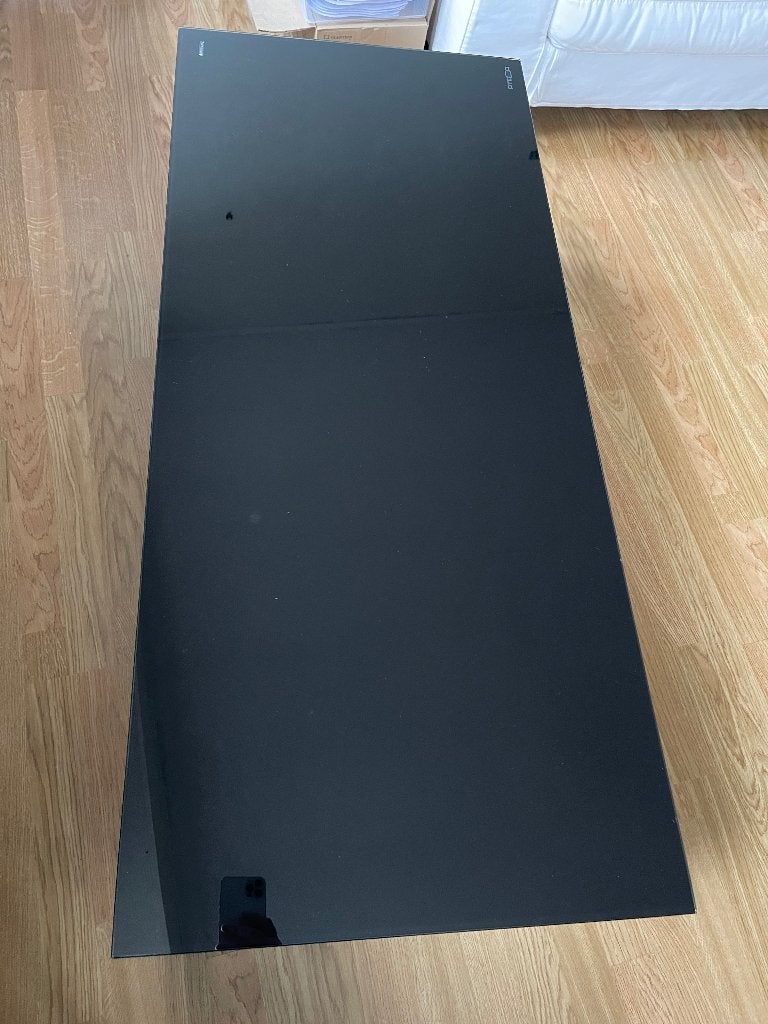Zwart design Tv meubel Ateca Vision, Huis en Inrichting, Ophalen, 100 tot 150 cm, Zo goed als nieuw, Minder dan 100 cm