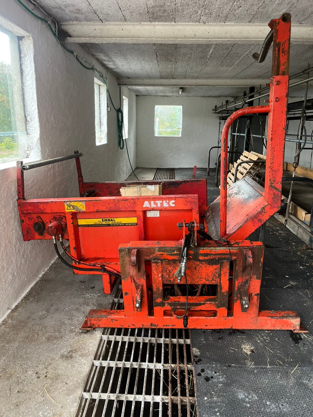 Dérouleuse Altec, Enlèvement ou Envoi