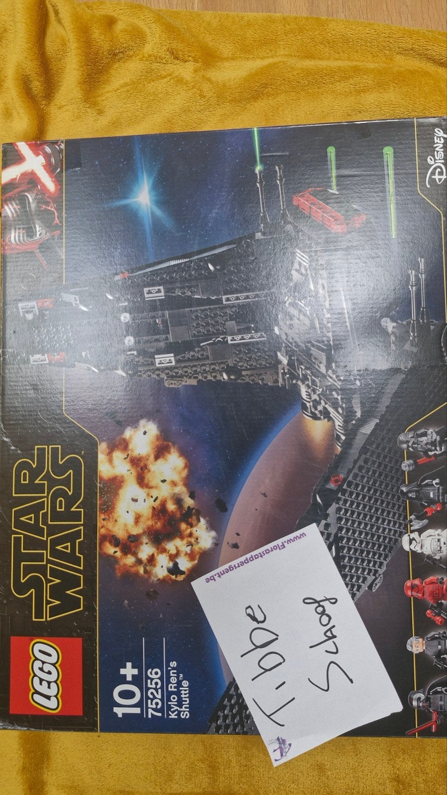 75256 kylo ren's shuttle lego set, Ophalen of Verzenden