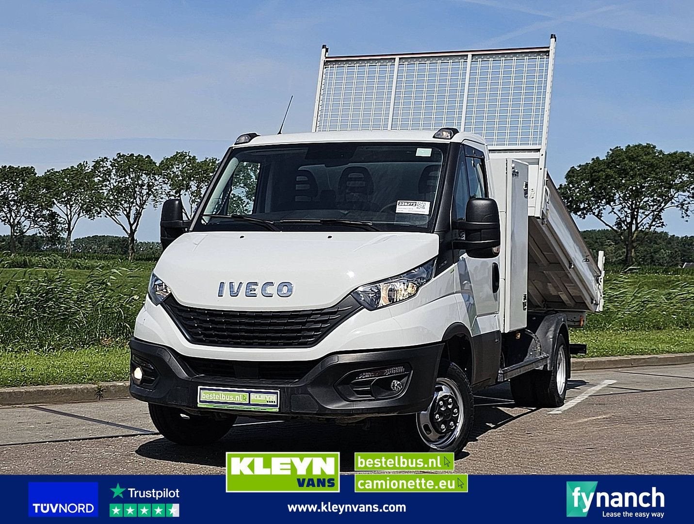 Iveco DAILY 35C16 3.0Ltr Kipper Kist !, Auto's, Bestelwagens en Lichte vracht, Iveco, Wit, Bedrijf, Te koop