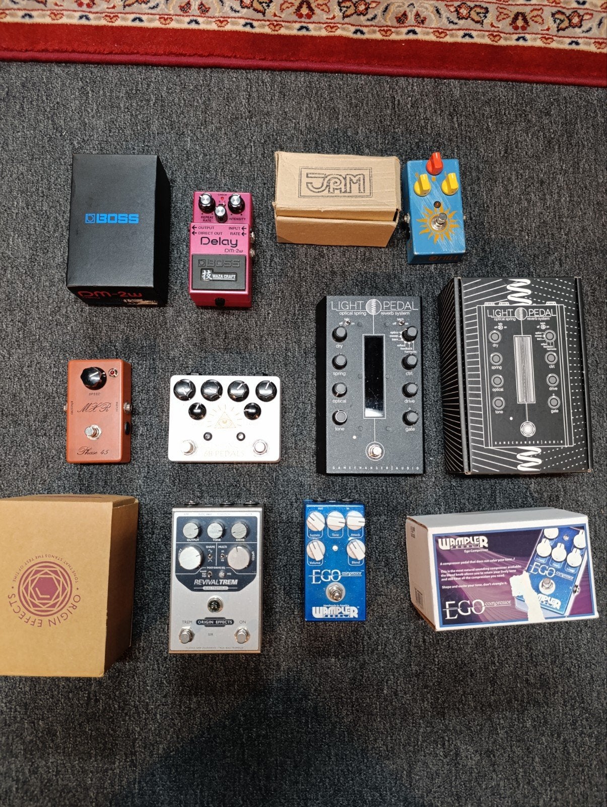gitaarpedalen te koop (reverb, tremolo, overdrive, delay...), Muziek en Instrumenten, Effecten, Ophalen of Verzenden, Zo goed als nieuw
