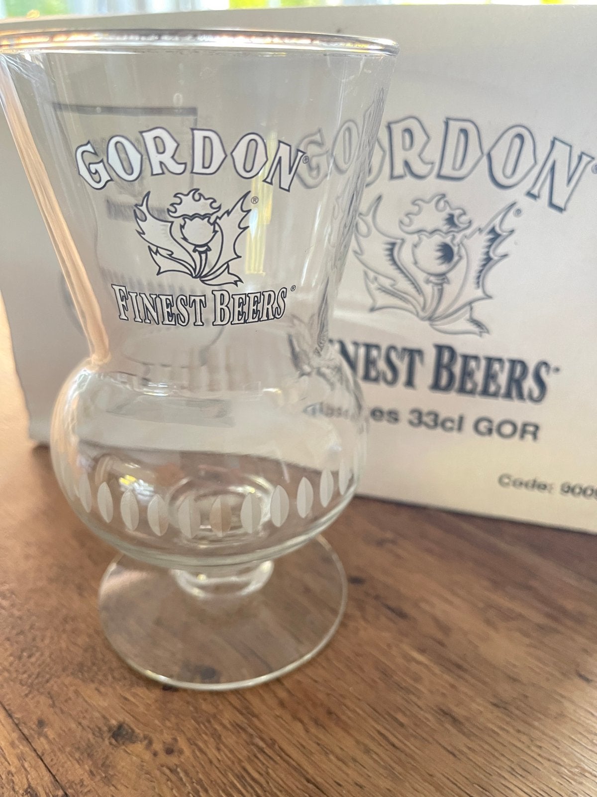 6 verres à Gordon état neuf, Collections, Enlèvement, Neuf