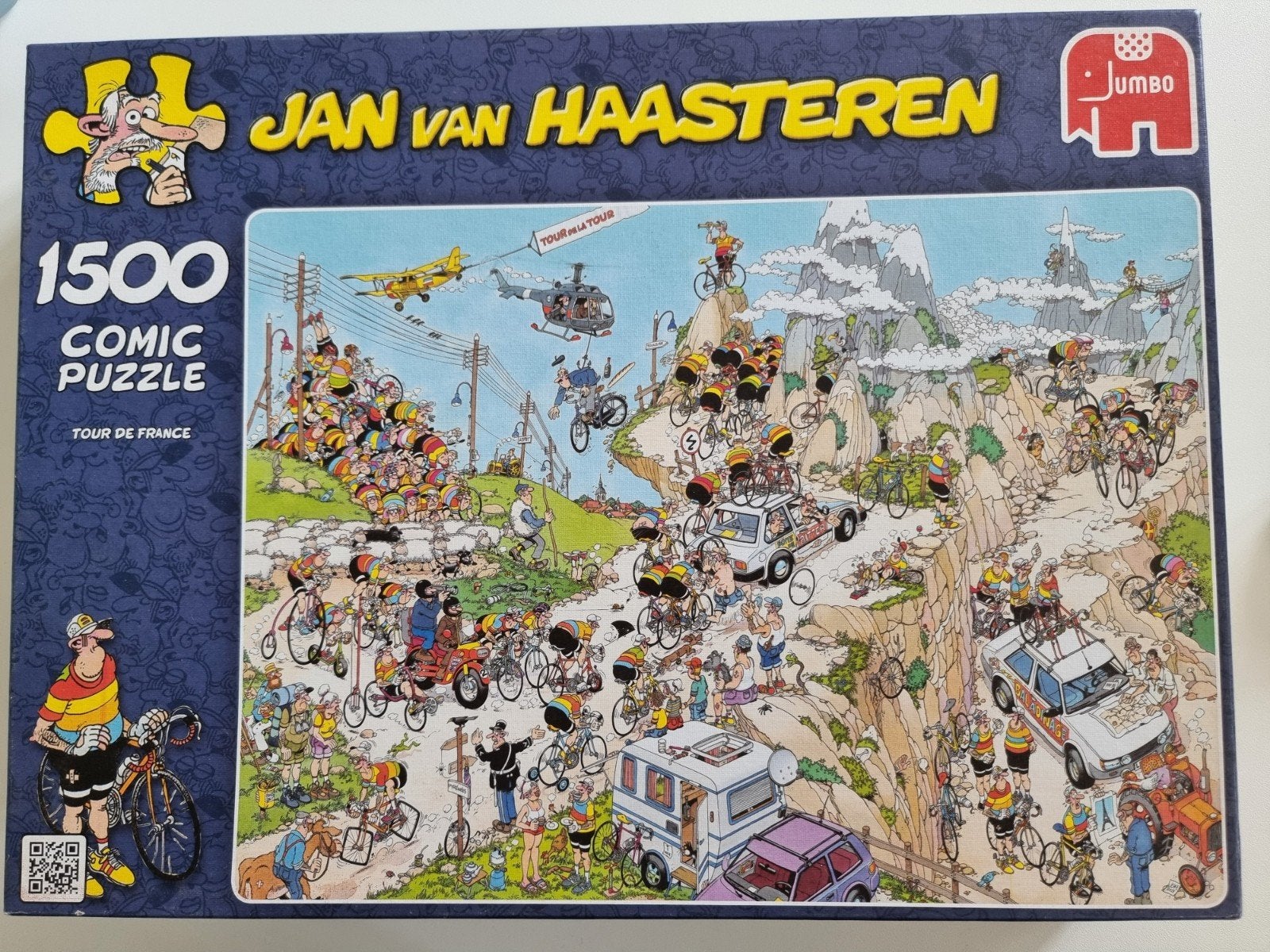GERESERVEERD Jan Van Haasteren Tour de France, Ophalen