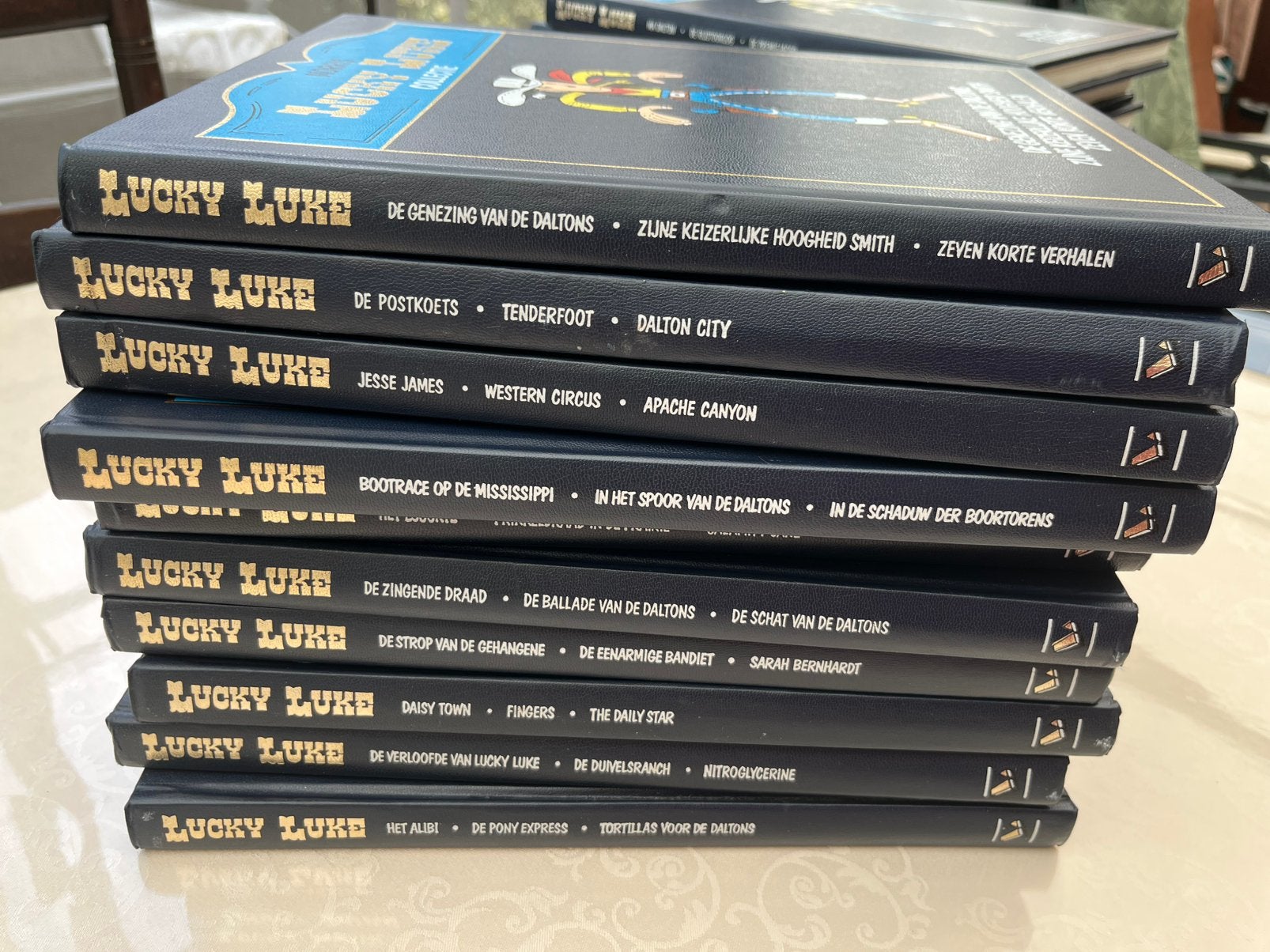 Lucky Luke Collectie - 20 Luxe Hardcovers (Lekturama), Boeken, Complete serie of reeks, Ophalen, Zo goed als nieuw