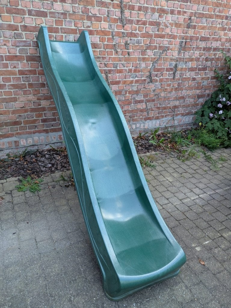 Glijbaan Wickey - groen, 220 cm - goede staat, Ophalen, Zo goed als nieuw, Glijbaan