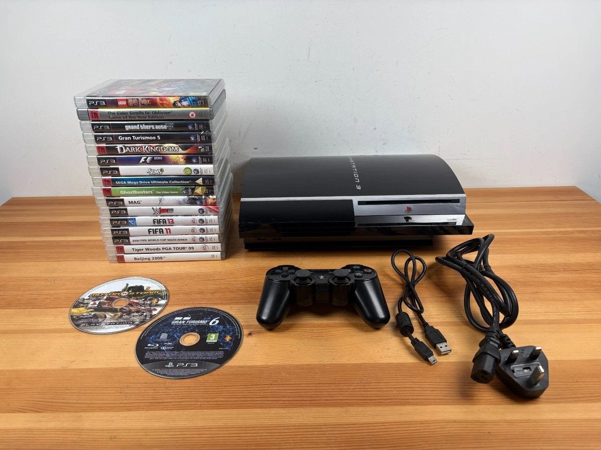 PS3 classic, Games en Spelcomputers, Ophalen of Verzenden, Zo goed als nieuw, Met games