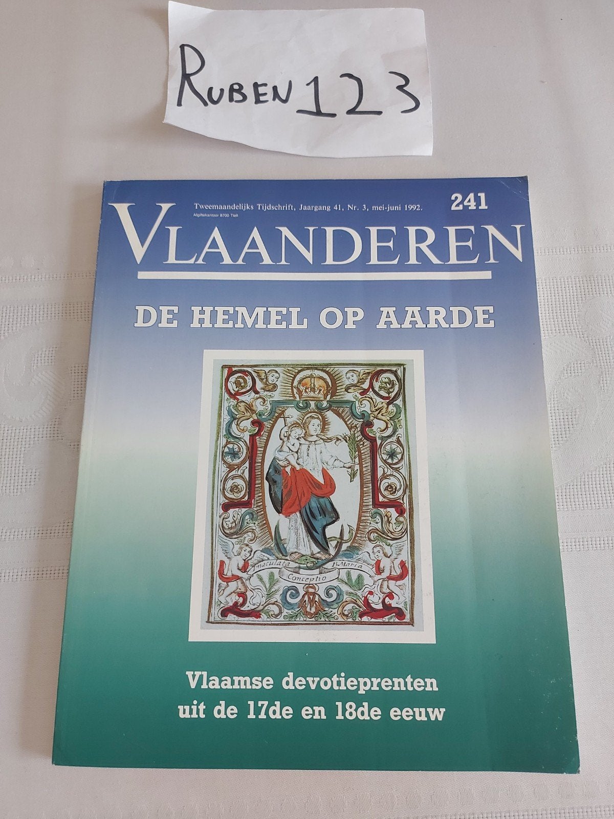 Vlaamse devotieprenten uit de 17de en 18de eeuw, Ophalen of Verzenden