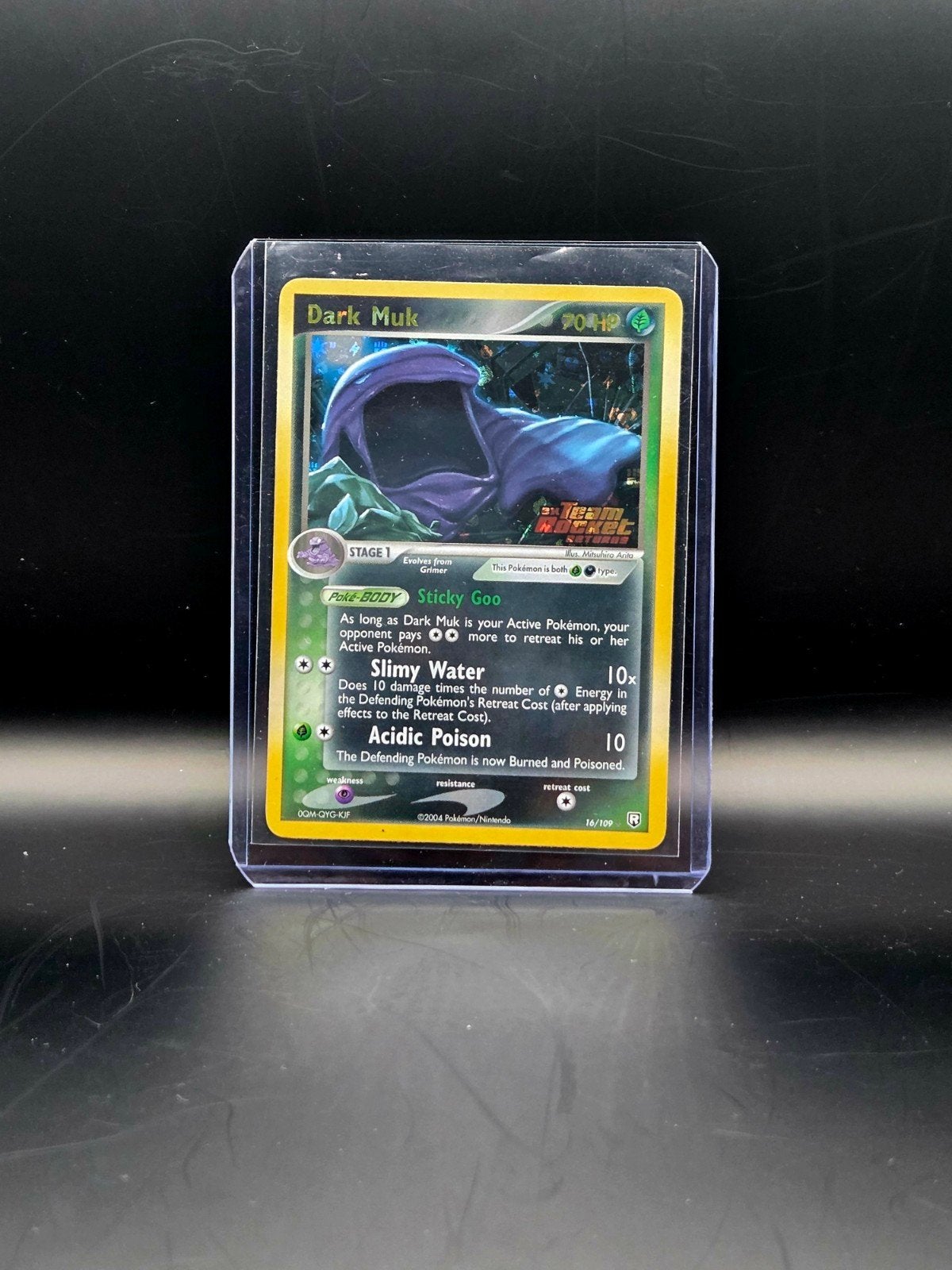 Ex Team Rocket Dark Muk & Qwilfish holo, Hobby & Loisirs créatifs, Enlèvement
