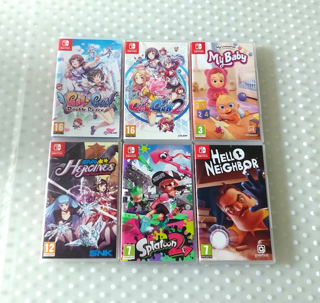 6 Jeux Nintendo Switch, Enlèvement ou Envoi, 2 joueurs, Aventure et Action, Utilisé