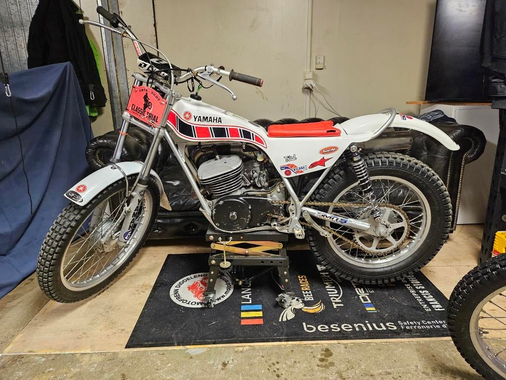 Yamaha ty 250 type 516 avec demande d'immatriculation, Enlèvement, Yamaha