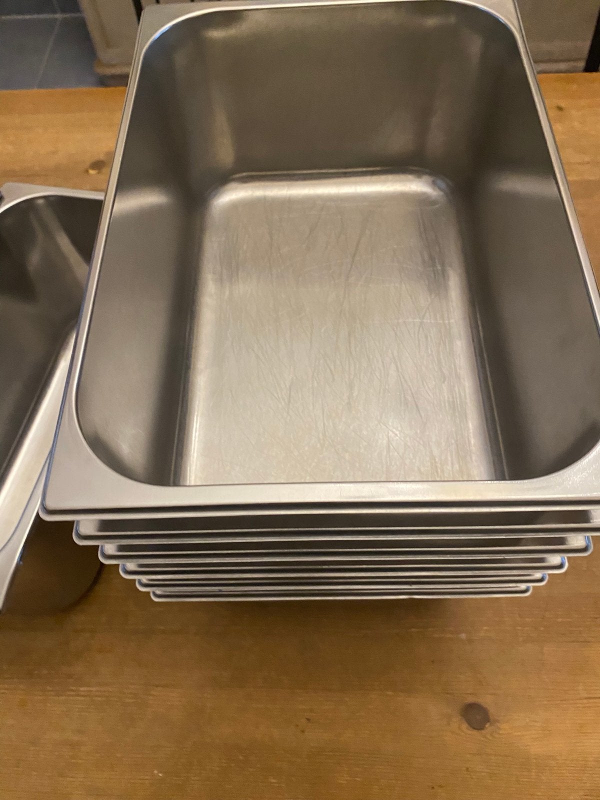 Lot de 9 bacs à glace, Articles professionnels, Enlèvement