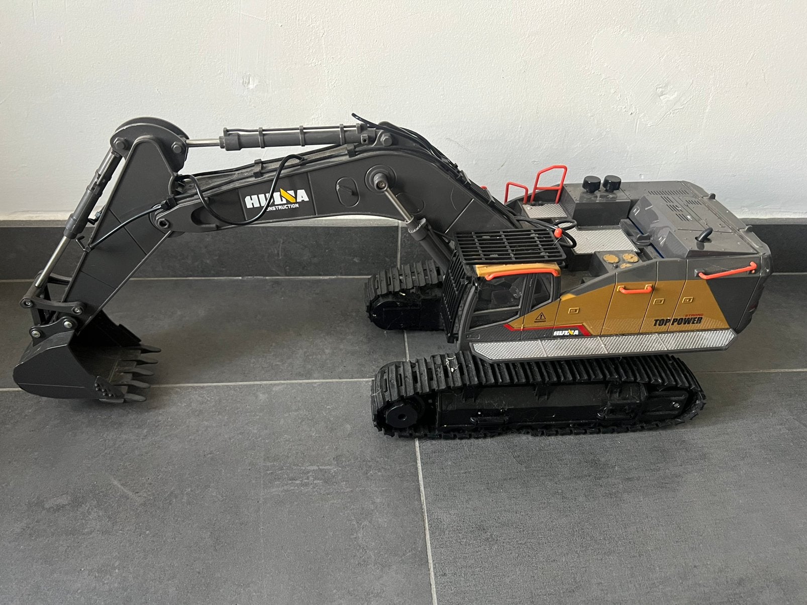 Huina graafmachine, Ophalen, Gebruikt