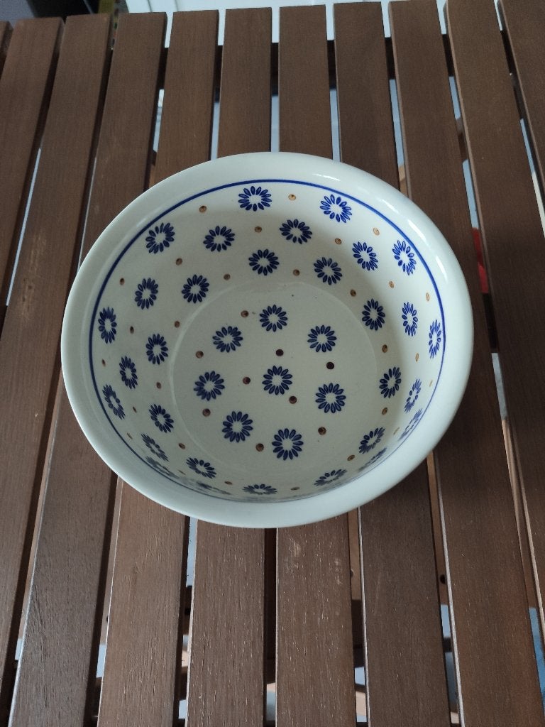 Grote Poolse keramische kom Boleslawiec (handgemaakt), Ophalen