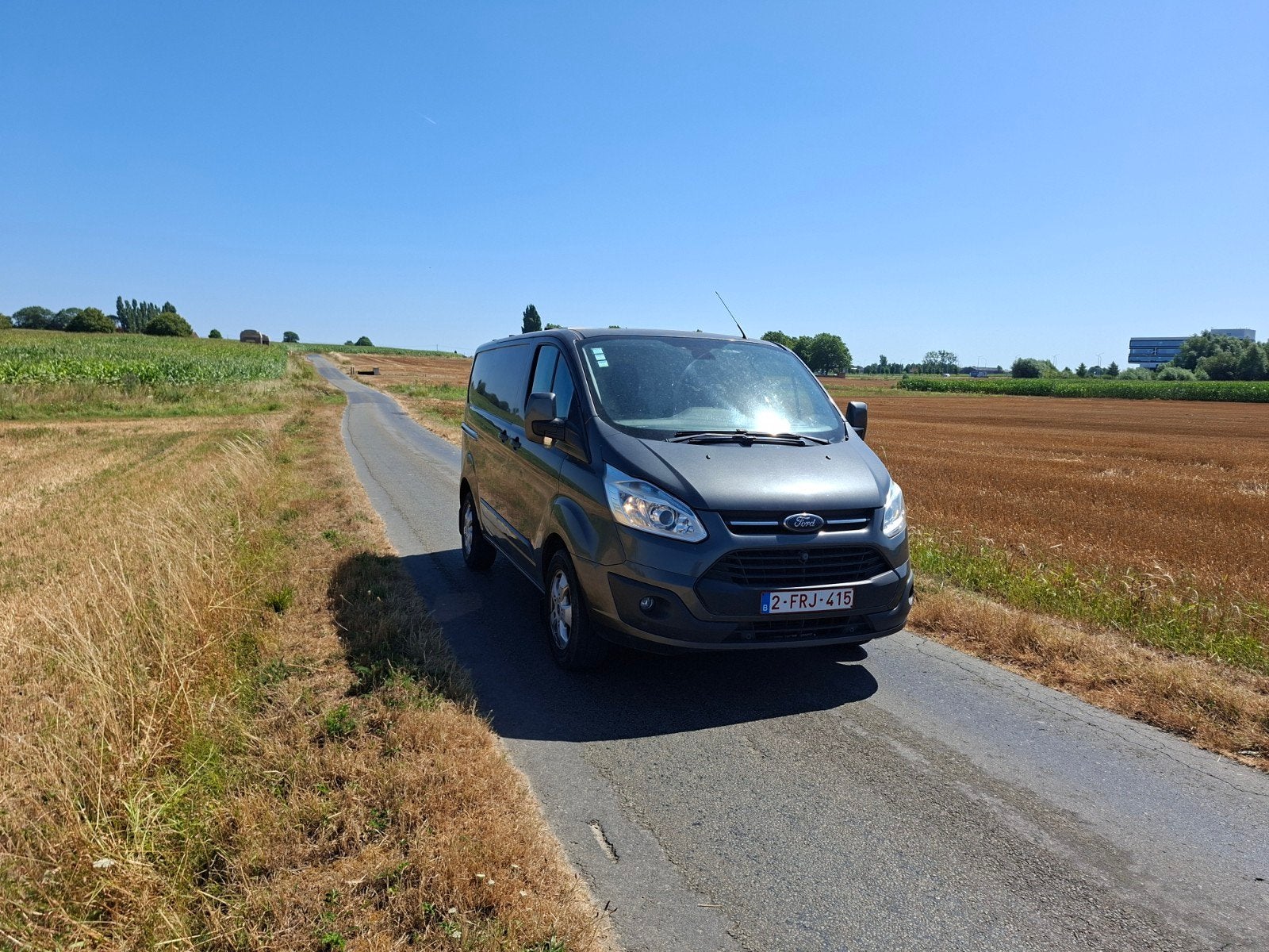 Ford Transit Custom, Auto's, Ford, Euro 5, Stof, Bruin, Particulier