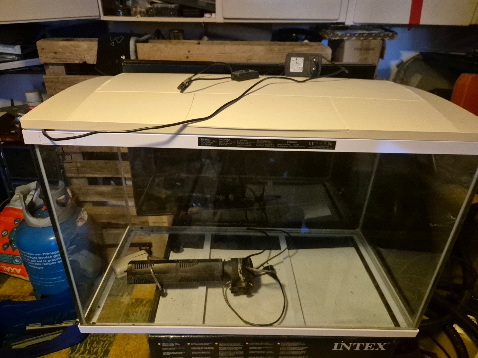 Aquarium SuperFish Start 150L + Éclairage LED, Animaux & Accessoires, Enlèvement, Pompe, Superfish