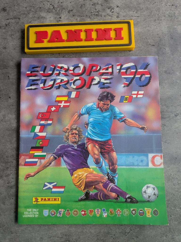PANINI VOETBAL ALBUM EURO 96 EK 1996 VOLLEDIG, Verzenden, Zo goed als nieuw