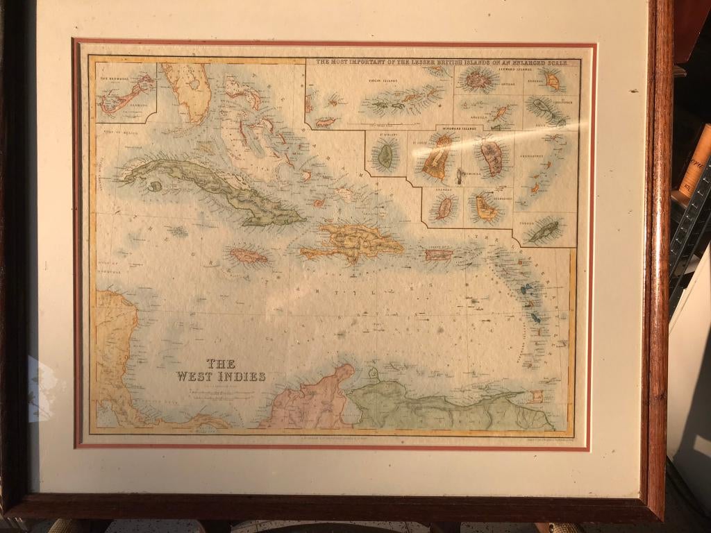 Print in kader : The West Indies  -, Ophalen