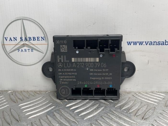 Module verrouillage central des portes d'un Mercedes E-Klass, -, 3 mois de garantie, Utilisé, -