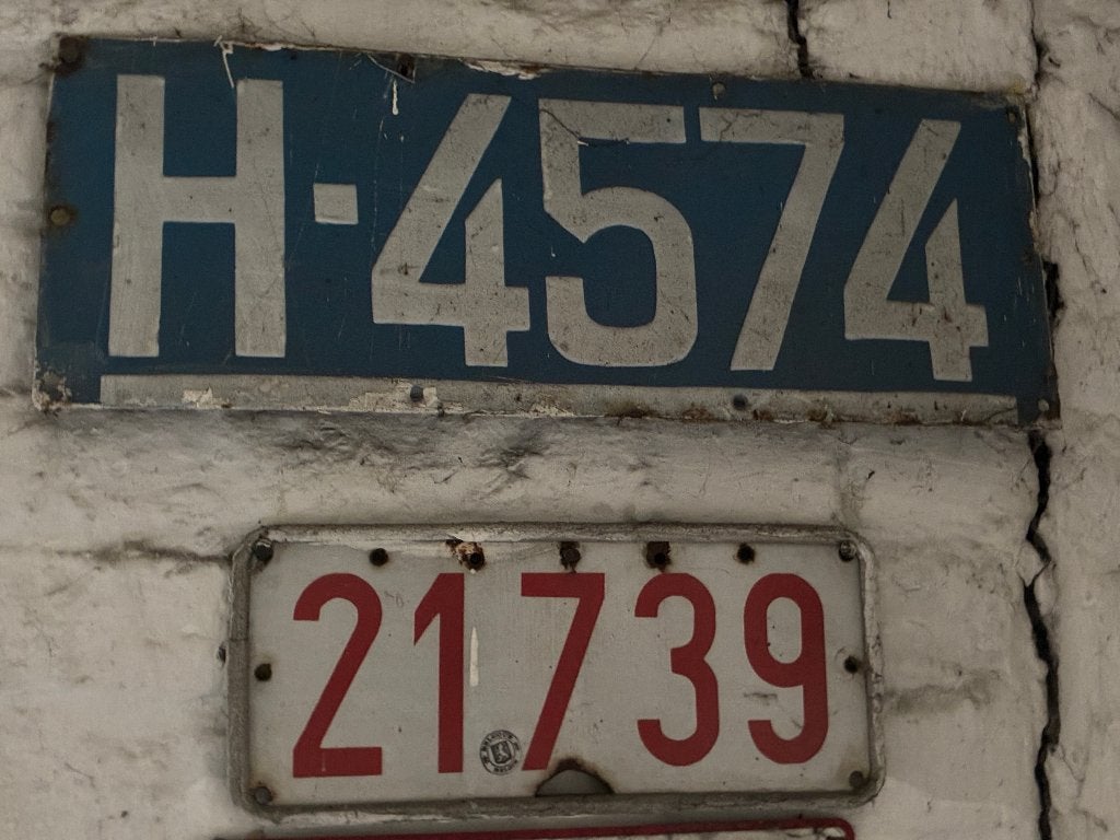 ANCIENNE PLAQUE BELGE, Verzamelen, Automerken, Motoren en Formule 1, Ophalen, Gebruikt, Auto's