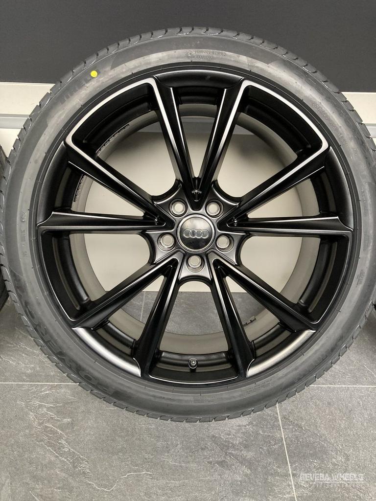 20” Audi A6 C8 / A7 /Q3 F3 sport velgen + banden 5x112, Auto-onderdelen, Banden en Velgen, Gebruikt, 255 mm, -, -