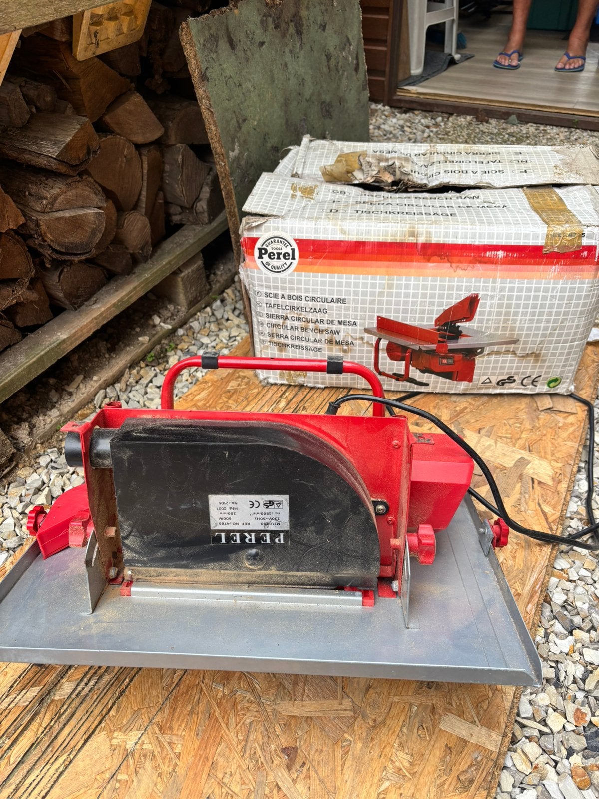 Elektrische cirkelzaag in zeer goede staat., Ophalen, Gebruikt, Cirkelzaag