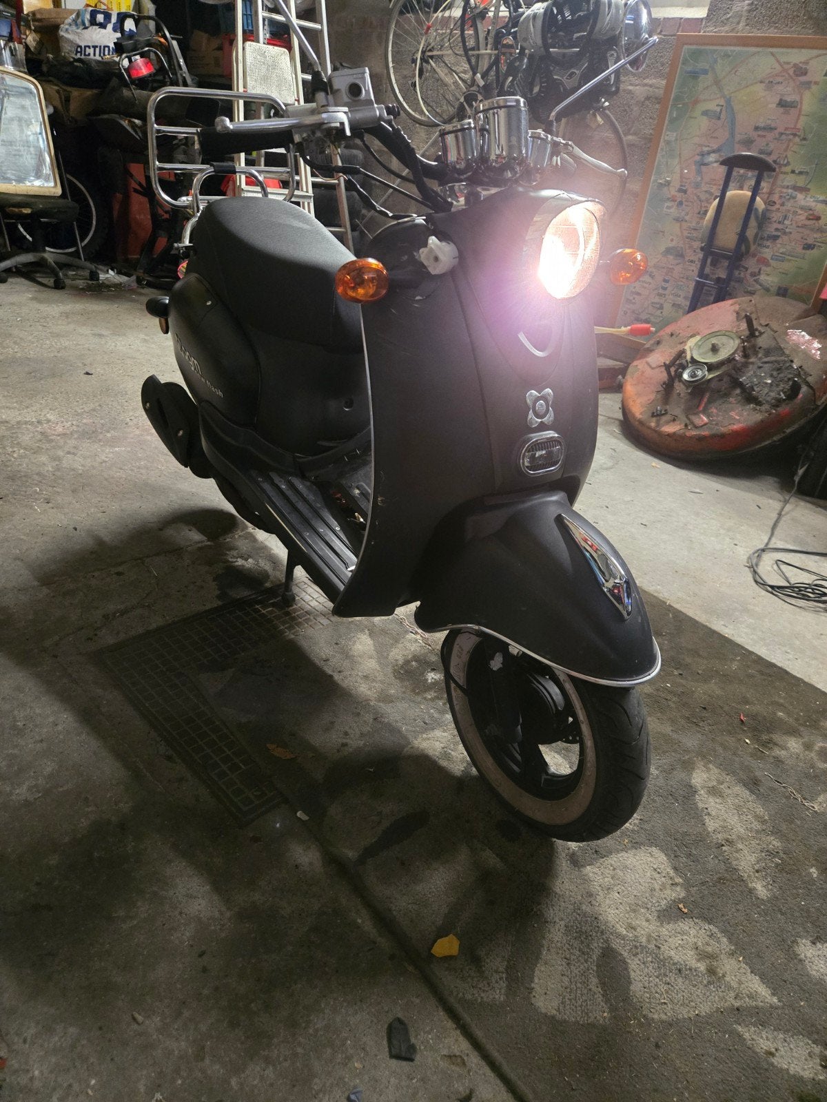 4takt retro scooter b klass, Enlèvement