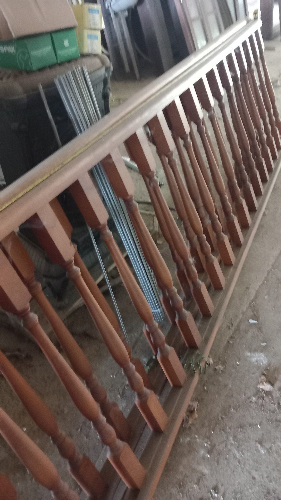balustrade, Enlèvement
