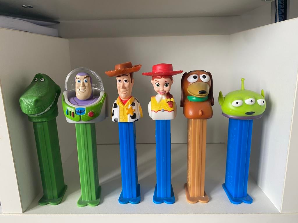 6 PEZ toy story, Verzamelen, Ophalen of Verzenden, Zo goed als nieuw