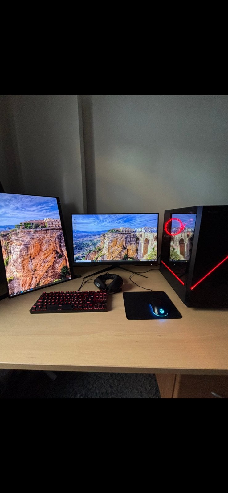 Gaming setup, Computers en Software, Desktop Pc's, Ophalen, Zo goed als nieuw, Gaming, HDD
