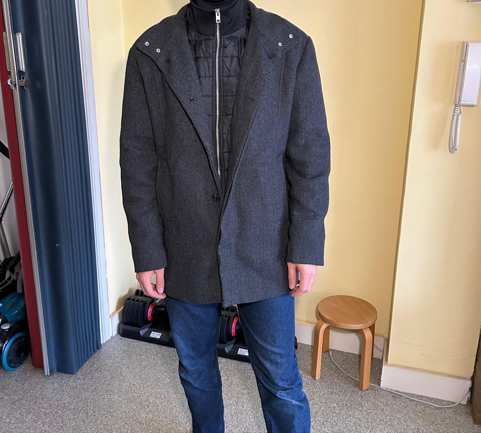 Heren Manteljas, Maat 56/58 (XL), Jack&Jones, Ophalen of Verzenden, Zo goed als nieuw