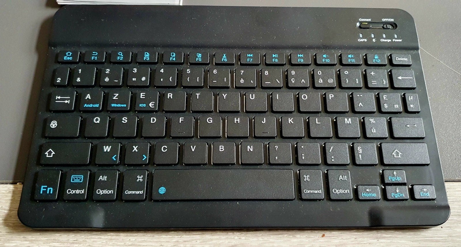 Petit clavier Bluetooth (smartphone, tablette,...), Neuf, Enlèvement ou Envoi, Azerty, Nor Tec
