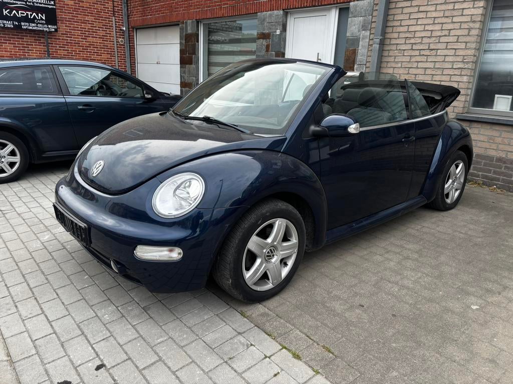 VW beetle 2004, 2.0i cabrio GEKEURD voor verkoop, Auto's, Volkswagen, Beetle (Kever), Cabriolet, Handgeschakeld, Particulier