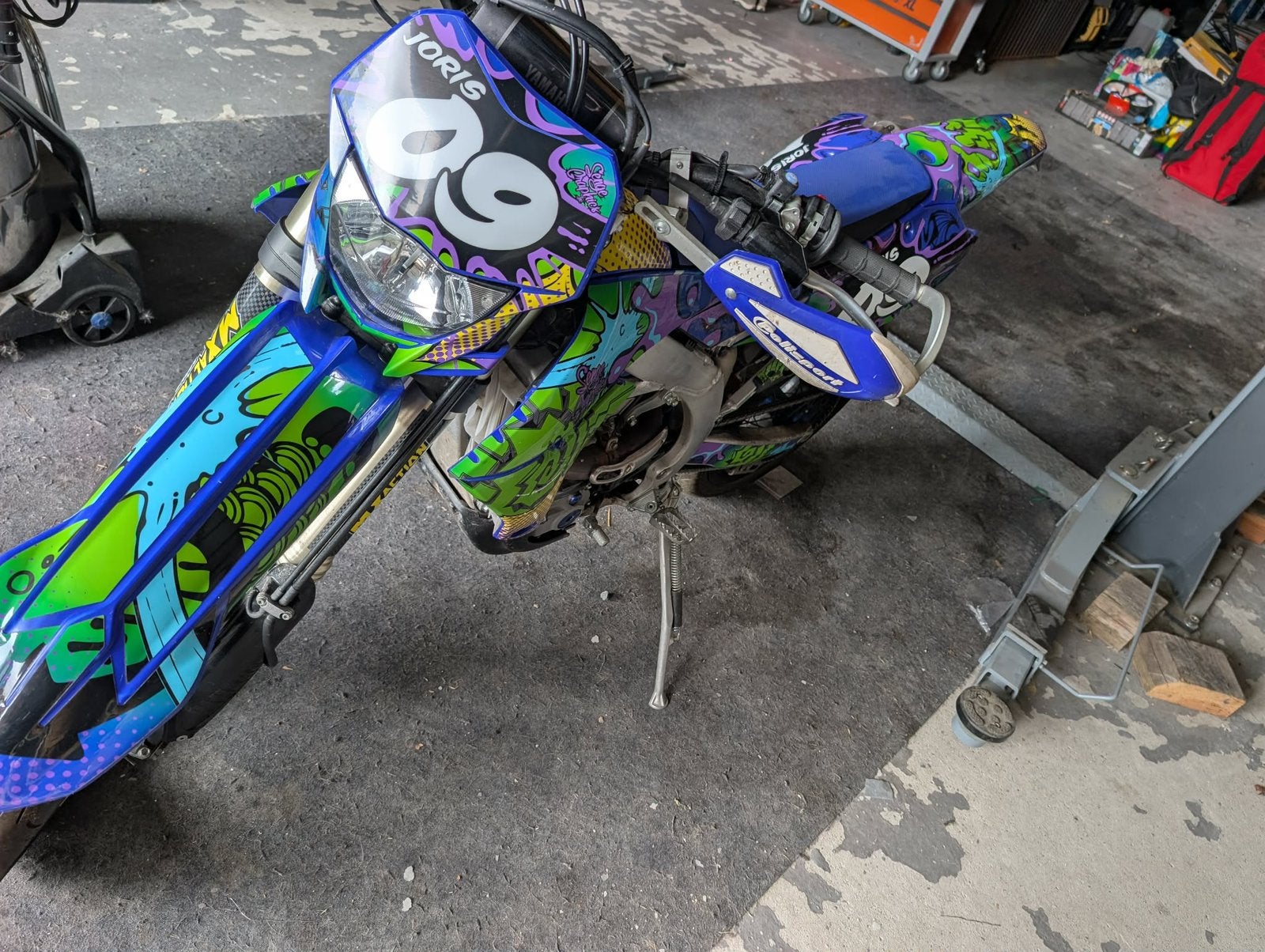 Wrf 450  2021 supermotard et enduro, Enlèvement, Comme neuf