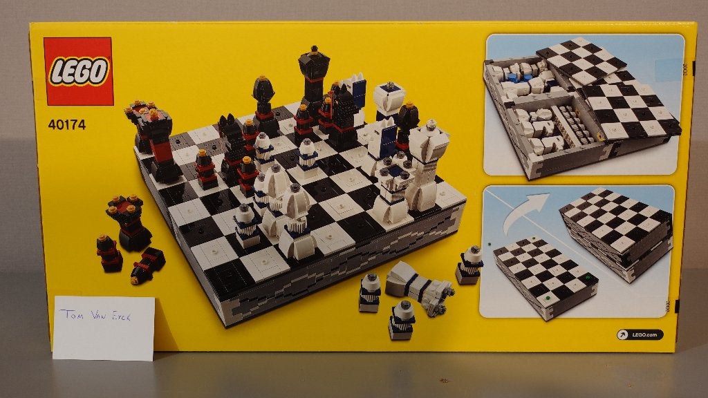 Lego 40174 - Schaakset, Overige thema's, Lego, Nieuw, Ophalen of Verzenden