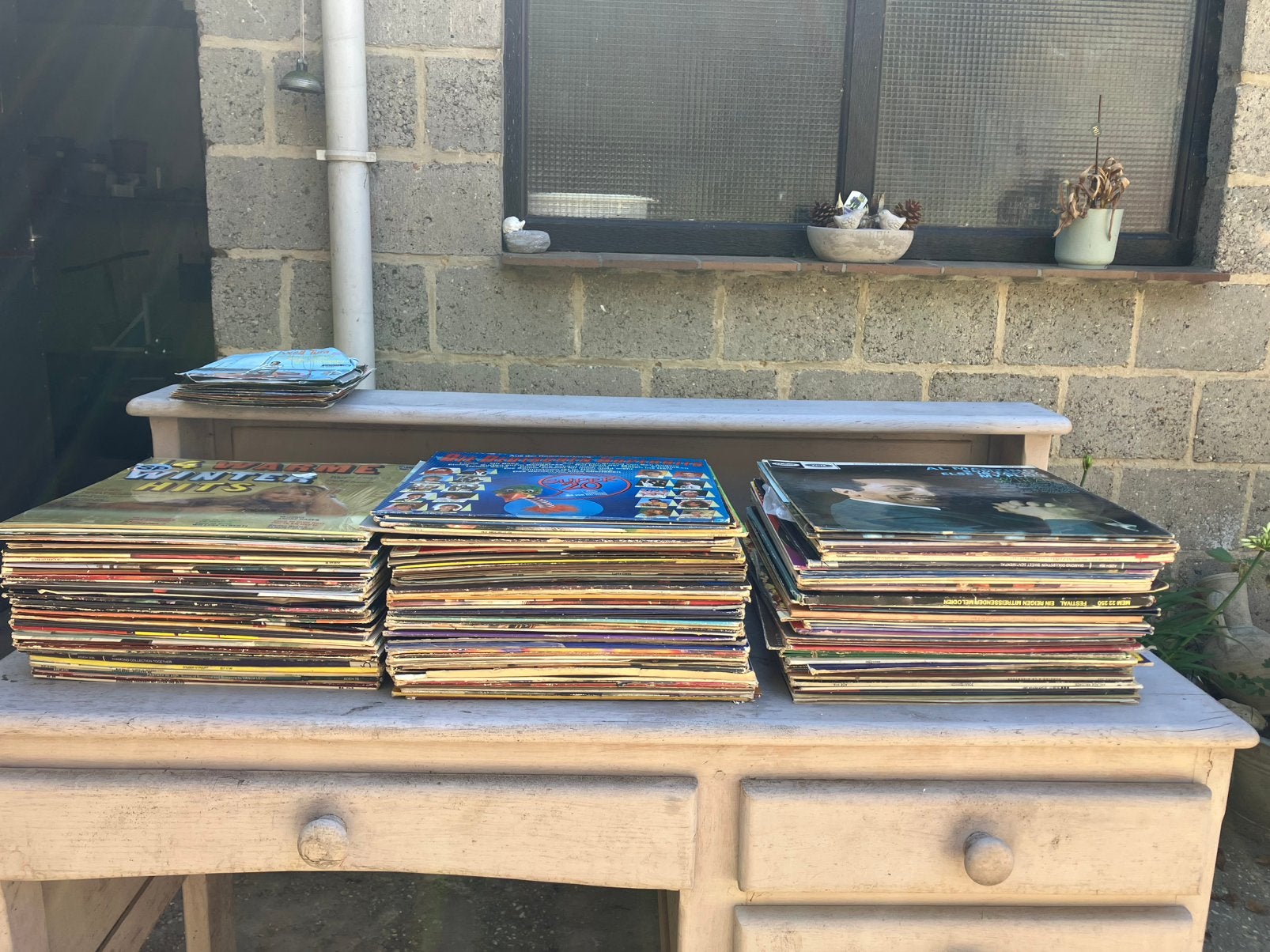 Vinyl speelplaten, Ophalen, Gebruikt