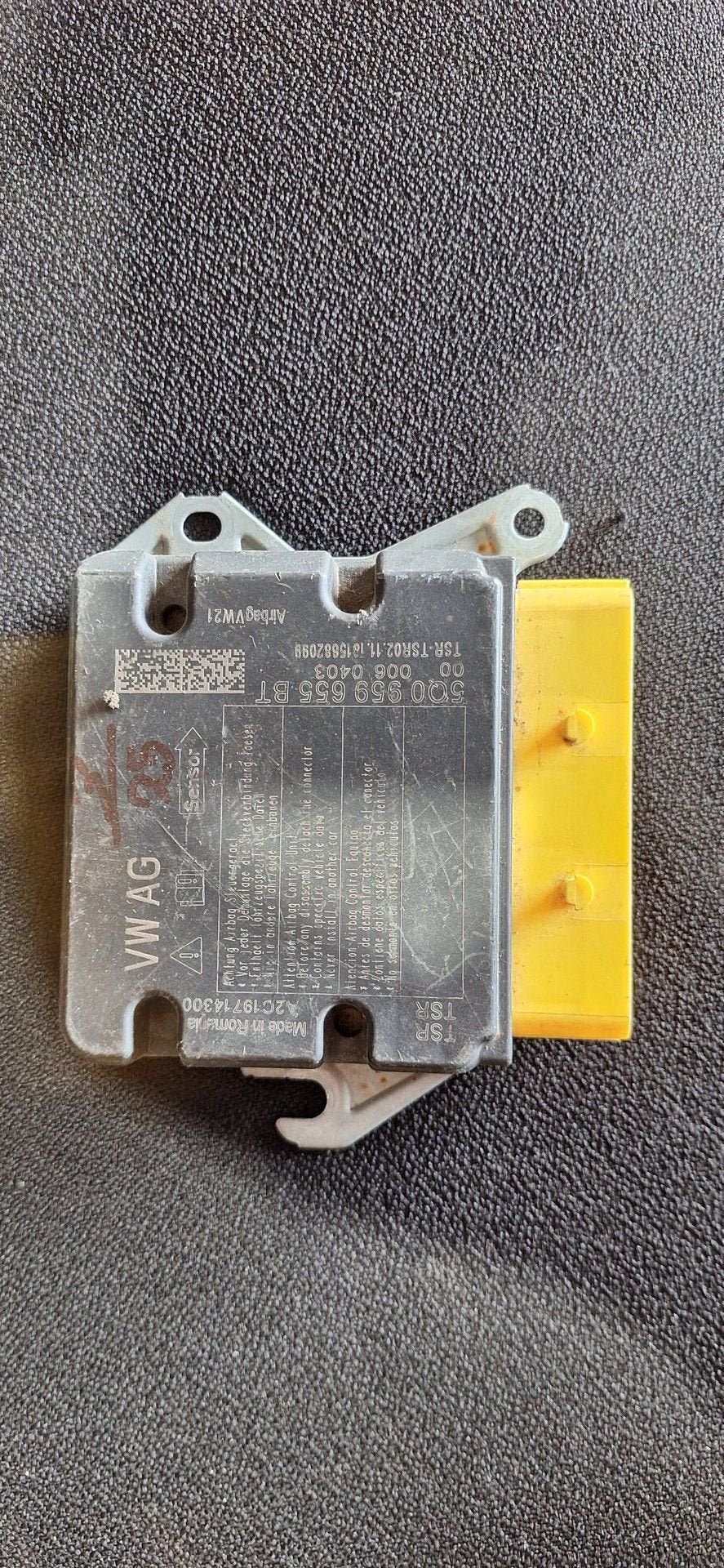 Originele Airbag Stuurmodule Computer Sensor VW Golf 7 Passa, Gebruikt, -, Volkswagen, -